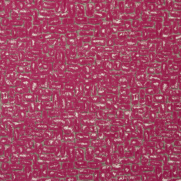 Moda Fuchsia by Clarke And Clarke Designer Fabric CLARKE & CLARKE DIMENSIONS POLYESTER - 51%;COTTON - 49% Turkey HEAVY Horizontal: 13.78 and Vertical: 16.14 54 - Swanky Fabrics -