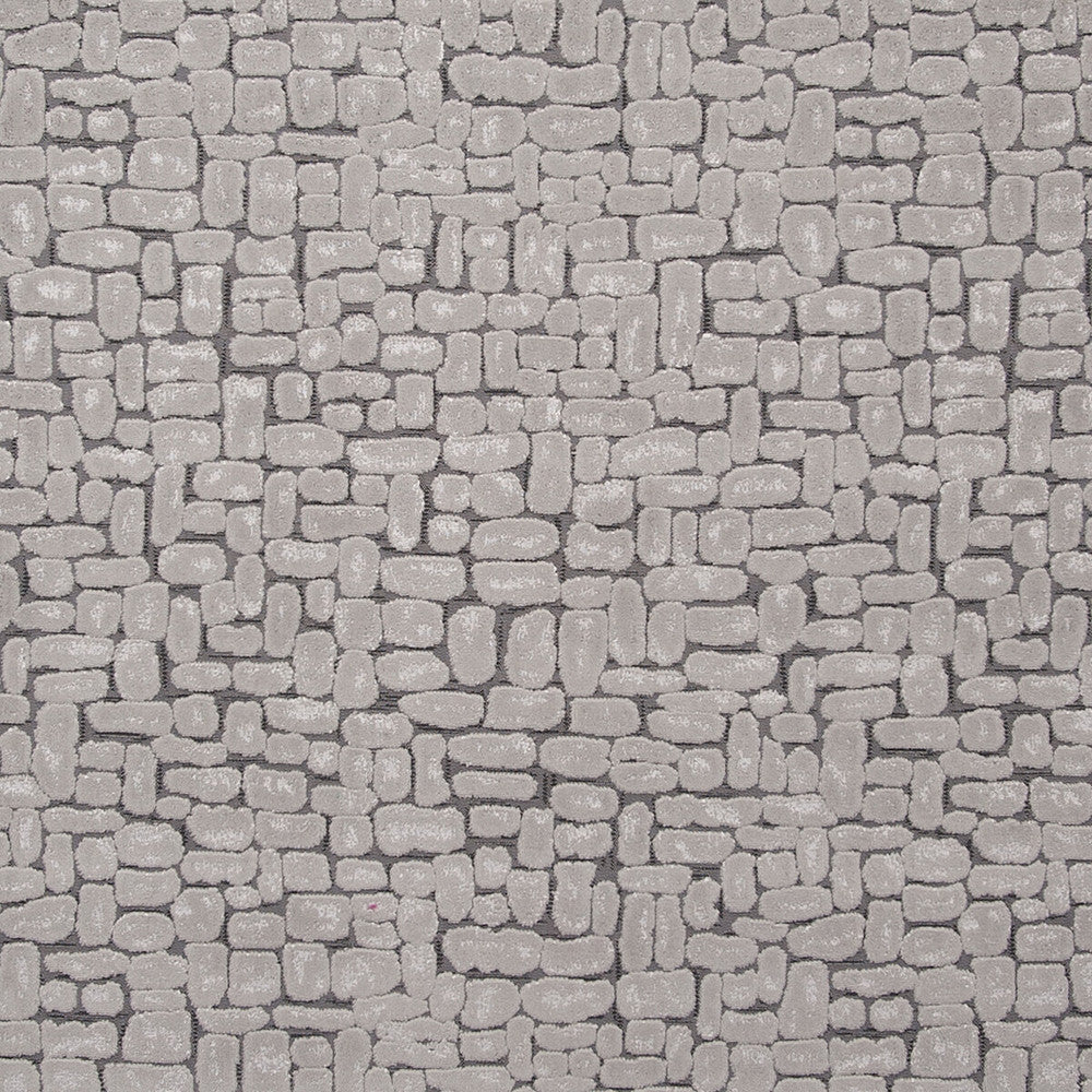 Moda Steel by Clarke And Clarke Designer Fabric CLARKE & CLARKE DIMENSIONS POLYESTER - 51%;COTTON - 49% Turkey HEAVY Horizontal: 13.78 and Vertical: 16.14 54 - Swanky Fabrics -