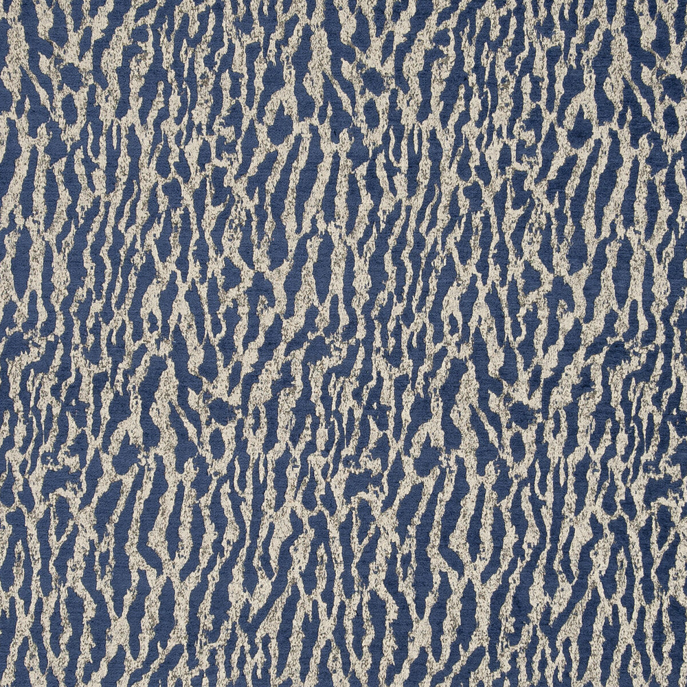 Gautier Indigo by Clarke And Clarke Designer Fabric CLARKE & CLARKE LATOUR VISCOSE - 70%;COTTON - 30% Turkey HEAVY Horizontal: 9.25 and Vertical: 20.47 56 - Swanky Fabrics -