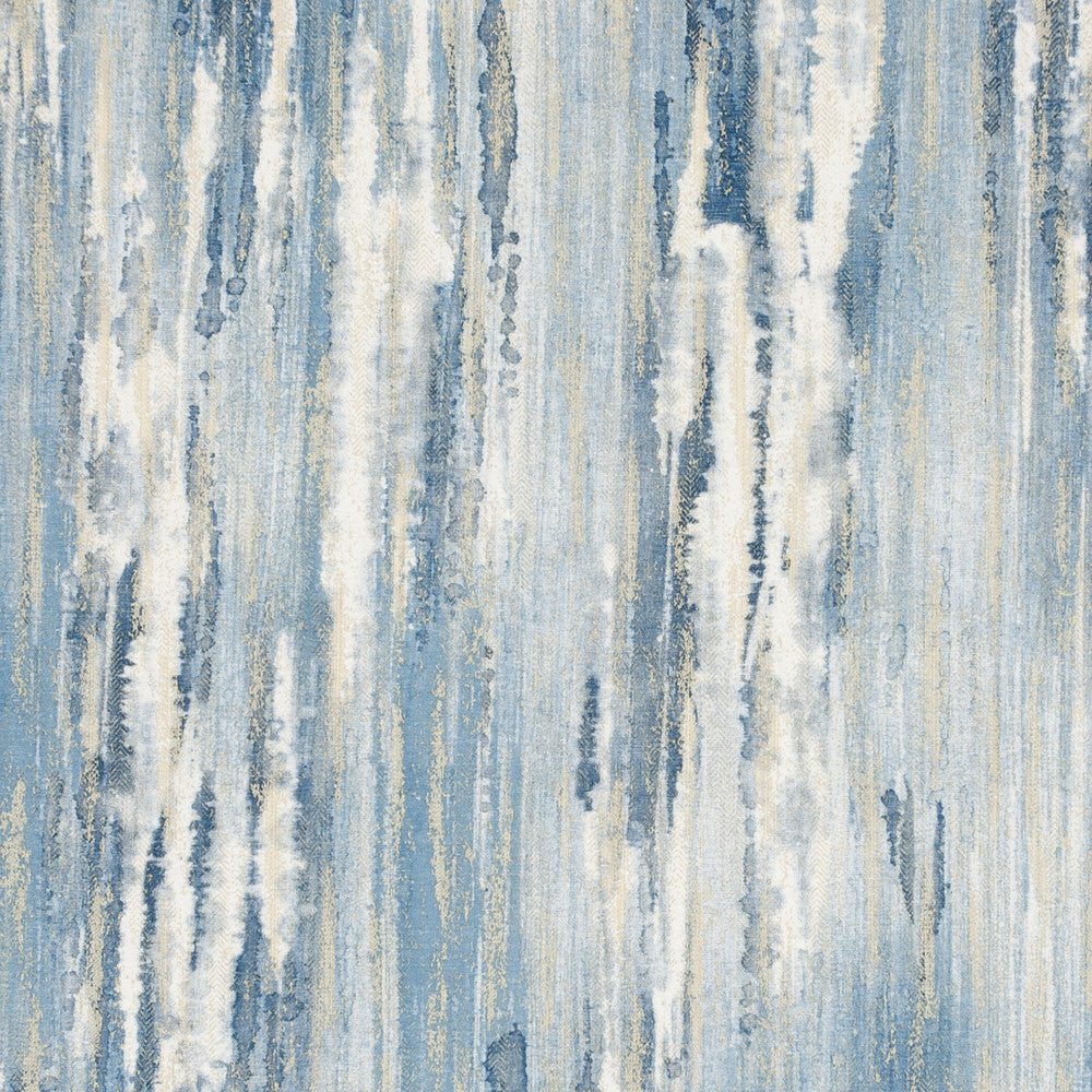 Latour Lagoon by Clarke And Clarke Designer Fabric CLARKE & CLARKE LATOUR POLYESTER - 75%;VISCOSE - 25% Turkey HEAVY Horizontal: 55.12 and Vertical: 39.96 56 - Swanky Fabrics -