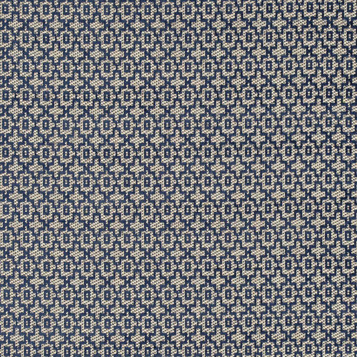 Mansour Indigo by Clarke And Clarke Designer Fabric CLARKE & CLARKE LATOUR VISCOSE - 70%;COTTON - 30% Turkey HEAVY Horizontal: 1.14 and Vertical: 1.61 56 - Swanky Fabrics -