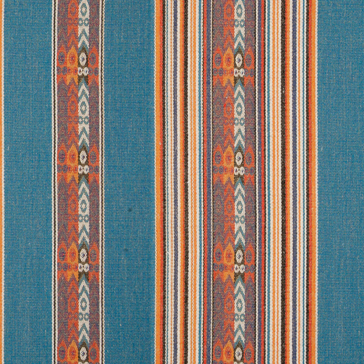 Totem Capri by Clarke And Clarke Designer Fabric CLARKE & CLARKE NAVAJO COTTON - 51%;VISCOSE - 34%;LINEN - 8%;POLYESTER - 7% Turkey HEAVY Horizontal: 21.46 and Vertical: 6.77 54 - Swanky Fabrics -