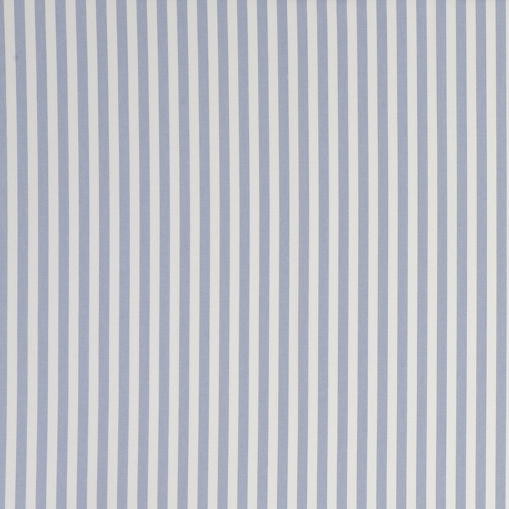 Party Stripe Stripe Chambray by Clarke And Clarke Designer Fabric CLARKE & CLARKE GARDEN PARTY COTTON - 100% United Kingdom MEDIUM Horizontal: - and Vertical: - 55.125 - Swanky Fabrics -