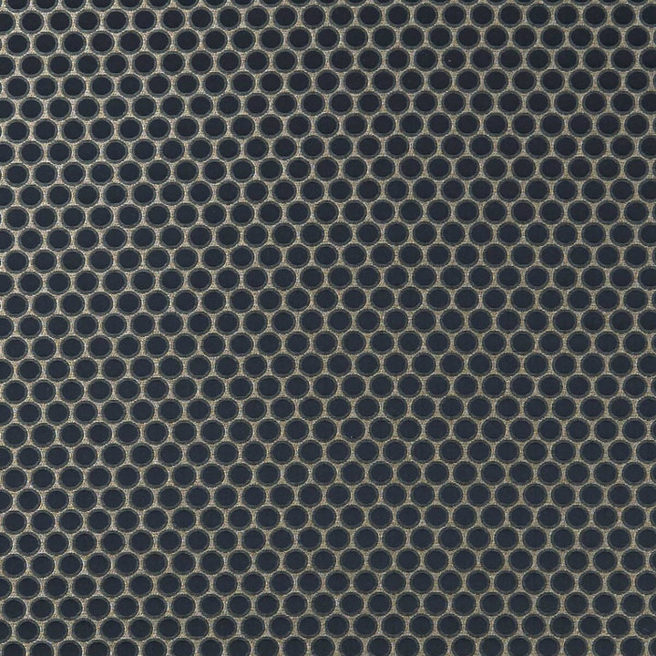 Duomo Ebony by Clarke And Clarke Designer Fabric CLARKE & CLARKE IMPERIALE POLYESTER - 27%;LINEN - 26%;NYLON - 25%;METAL - 9% India MEDIUM Horizontal: 0.79 and Vertical: 1.18 55 - Swanky Fabrics -
