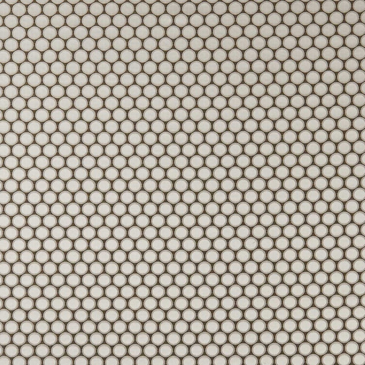 Duomo Pebble by Clarke And Clarke Designer Fabric CLARKE & CLARKE IMPERIALE POLYESTER - 27%;LINEN - 26%;NYLON - 25%;METAL - 9% India MEDIUM Horizontal: 0.79 and Vertical: 1.18 55 - Swanky Fabrics -