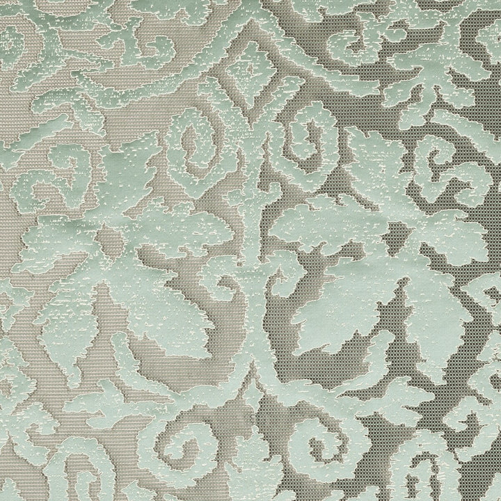 Otranto Mineral by Clarke And Clarke Designer Fabric CLARKE & CLARKE IMPERIALE POLYESTER - 64%;LINEN - 36% India MEDIUM Horizontal: 19.37 and Vertical: 25.67 57 - Swanky Fabrics -