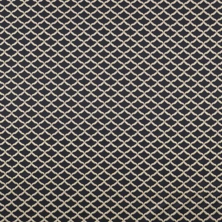 Reggio Ebony by Clarke And Clarke Designer Fabric CLARKE & CLARKE IMPERIALE India Horizontal: 1.46 and Vertical: 1.26 55 - Swanky Fabrics -