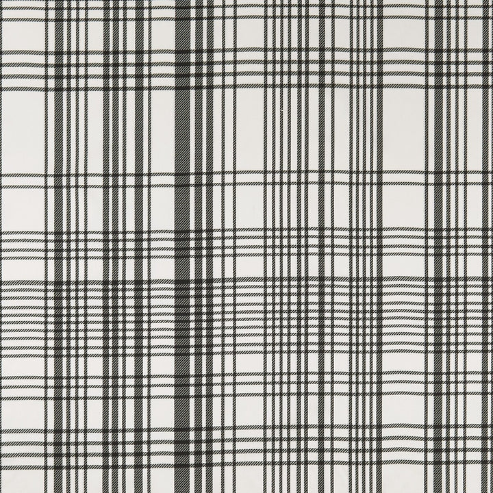 Bw1006 Black/White by Clarke And Clarke Designer Fabric CLARKE & CLARKE BLACK + WHITE COTTON - 62%;POLYESTER - 38% India MEDIUM Horizontal: 19.09 and Vertical: 19.02 55 - Swanky Fabrics -