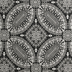 Bw1007 Black/White by Clarke And Clarke Designer Fabric