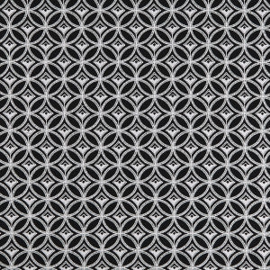 Bw1009 Black/White by Clarke And Clarke Designer Fabric