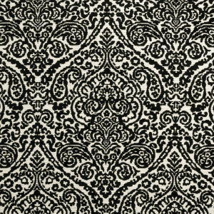 Bw1023 Black/White by Clarke And Clarke Designer Fabric