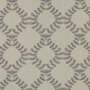 Malham Smoke by Clarke And Clarke Designer Fabric