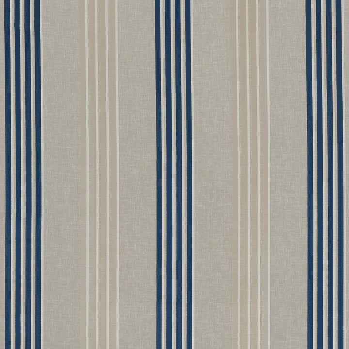 Wensley Denim by Clarke And Clarke Designer Fabric CLARKE & CLARKE RICHMOND POLYESTER - 77%;COTTON - 23% India MEDIUM Horizontal: 9.33 and Vertical: 0 54 - Swanky Fabrics -