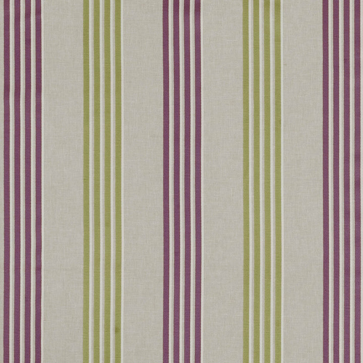 Wensley Violet/Citrus by Clarke And Clarke Designer Fabric CLARKE & CLARKE RICHMOND POLYESTER - 77%;COTTON - 23% India MEDIUM Horizontal: 9.33 and Vertical: 0 54 - Swanky Fabrics -