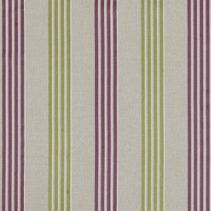 Wensley Violet/Citrus by Clarke And Clarke Designer Fabric