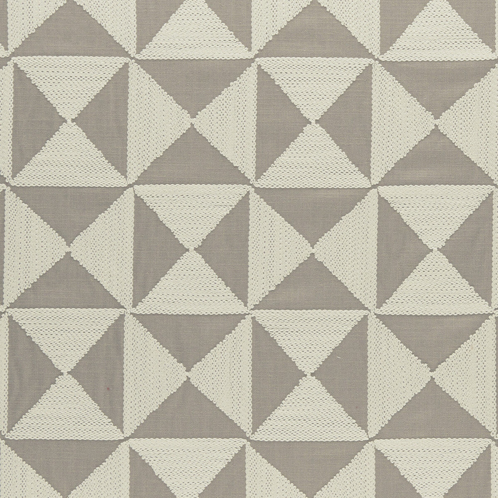 Adisa Taupe by Clarke And Clarke Designer Fabric CLARKE & CLARKE AMARA VISCOSE - 70%;LINEN - 30% India - Horizontal: 8.86 and Vertical: 9.25 55 - Swanky Fabrics -