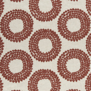 Dashiki Cinnabar by Clarke And Clarke Designer Fabric