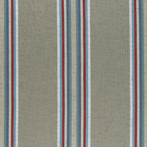 Imani Indigo/Red by Clarke And Clarke Designer Fabric