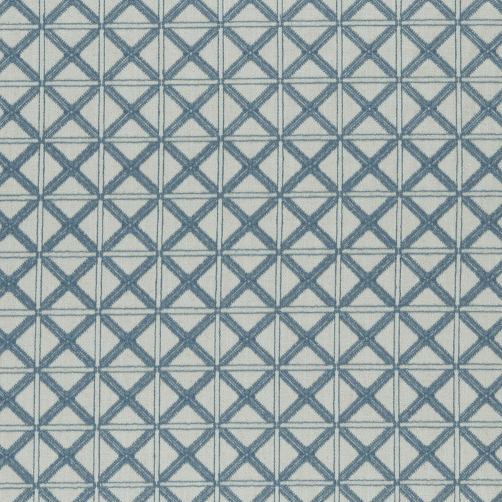 Makenzi Aqua by Clarke And Clarke Designer Fabric CLARKE & CLARKE AMARA COTTON - 25%;LINEN - 25%;POLYESTER - 25%;VISCOSE - 25% India Horizontal: 2.24 and Vertical: 2.09 55 - Swanky Fabrics -