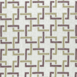 Sekai Orchid/Willow by Clarke And Clarke Designer Fabric