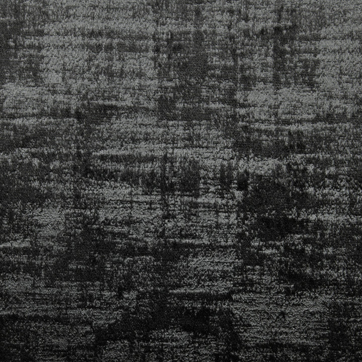 Alessia Jet by Clarke And Clarke Designer Fabric CLARKE & CLARKE LUSTRO POLYESTER - 100% China HEAVY Horizontal: 19.49 and Vertical: 19.69 55 - Swanky Fabrics -