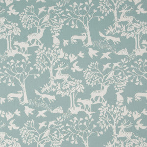 Vilda Ice Blue by Clarke And Clarke Designer Fabric
