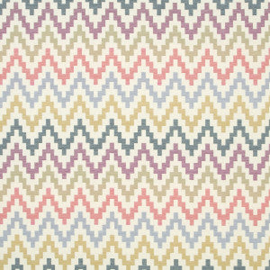 Klaudia Indigo/Cranberry by Clarke And Clarke Designer Fabric