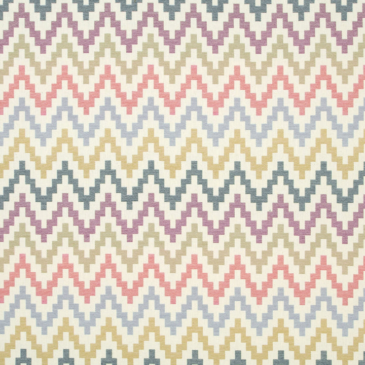 Klaudia Indigo/Cranberry by Clarke And Clarke Designer Fabric CLARKE & CLARKE WILDERNESS POLYESTER - 75%;COTTON - 25% India Horizontal: 3.35 and Vertical: 14.57 51 - Swanky Fabrics -