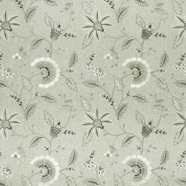 Delamere Natural by Clarke And Clarke Fabric Clarke And Clarke Fabric Delamere NaturalFabric CLARKE & CLARKE HALCYON POLYESTER - 52%;COTTON - 48% India </p><p>Repeat: H: 17.05, V: 18.9 54 - Fabric Carolina -