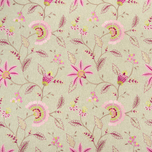 Delamere Raspberry by Clarke And Clarke Designer Fabric