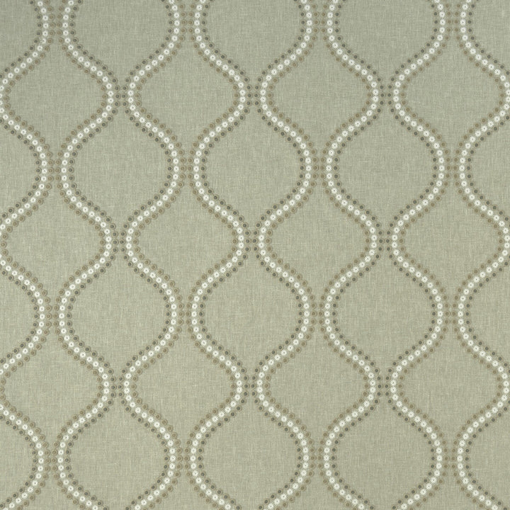 Layton Dove by Clarke And Clarke Designer Fabric CLARKE & CLARKE HALCYON POLYESTER - 52%;COTTON - 48% India Horizontal: 8.5 and Vertical: 9.45 54 - Swanky Fabrics -