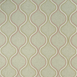 Layton Pink/Apple by Clarke And Clarke Designer Fabric
