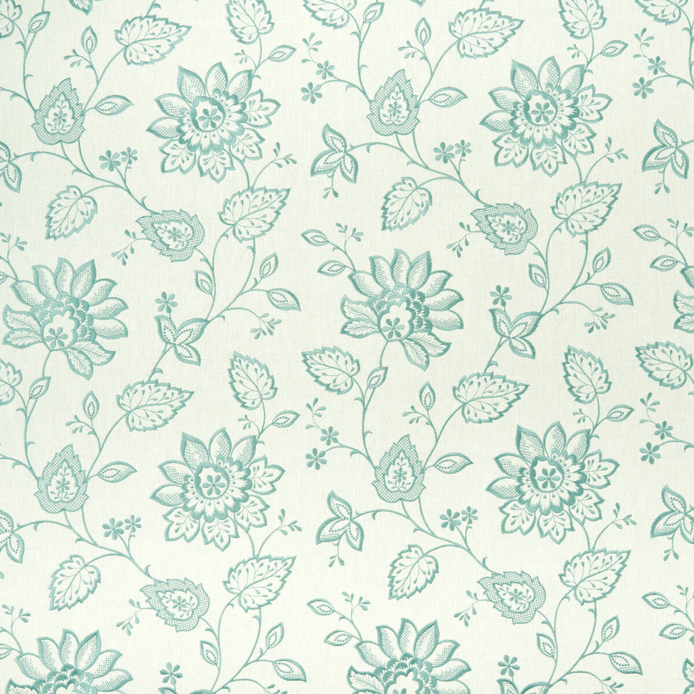 Liliana Duckegg by Clarke And Clarke Fabric Clarke And Clarke Fabric Liliana DuckeggFabric CLARKE & CLARKE HALCYON POLYESTER - 52%;COTTON - 48% India </p><p>Repeat: H: 17.05, V: 18.9 54 - Fabric Carolina -