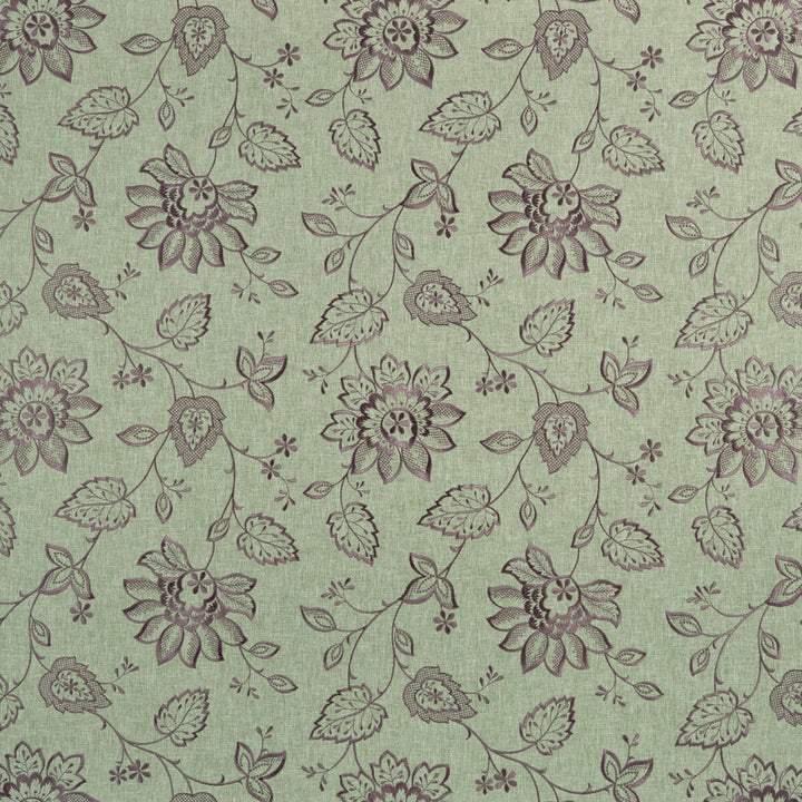 Liliana Heather by Clarke And Clarke Designer Fabric CLARKE & CLARKE HALCYON POLYESTER - 52%;COTTON - 48% India Horizontal: 17.05 and Vertical: 18.9 54 - Swanky Fabrics -