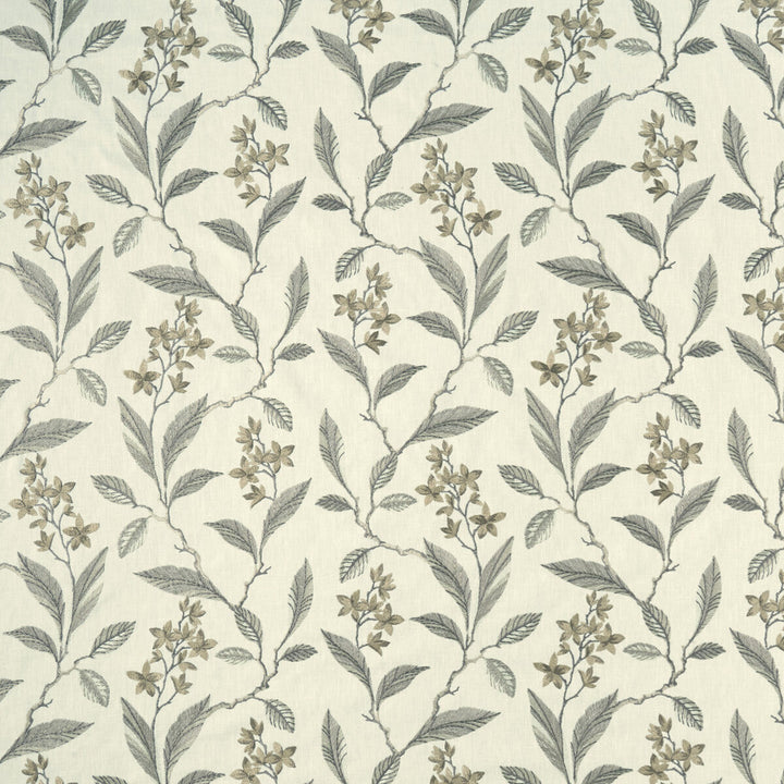 Melrose Natural by Clarke And Clarke Designer Fabric CLARKE & CLARKE HALCYON POLYESTER - 52%;COTTON - 48% India Horizontal: 17.32 and Vertical: 12.8 54 - Swanky Fabrics -