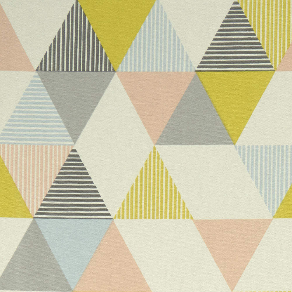 Brio Sorbet by Clarke And Clarke Designer Fabric CLARKE & CLARKE GRAPHICA COTTON - 100% Turkey MEDIUM Horizontal: 13.78 and Vertical: 12.6 54 - Swanky Fabrics -