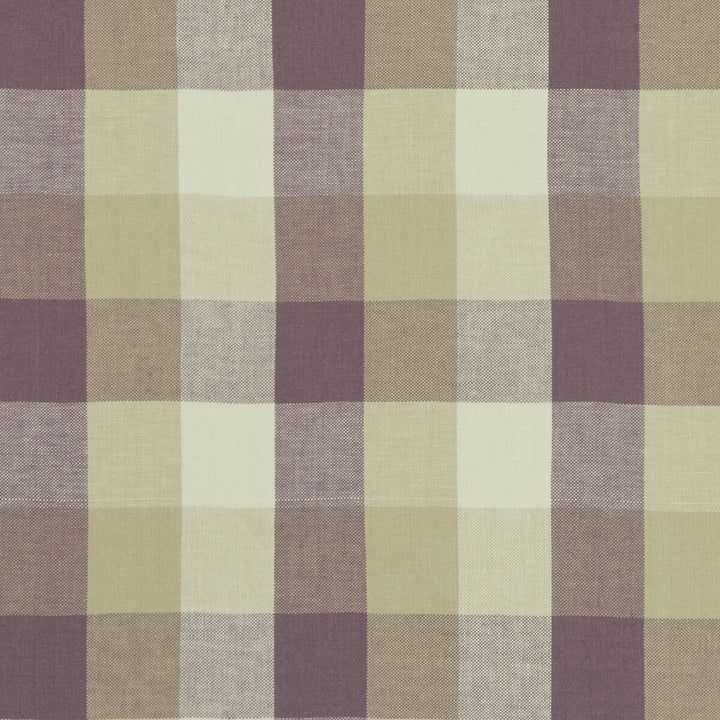 Austin Check Heather by Clarke And Clarke Designer Fabric CLARKE & CLARKE CASTLE GARDEN LINEN - 100% Turkey HEAVY Horizontal: 6.89 and Vertical: 7.68 53 - Swanky Fabrics -
