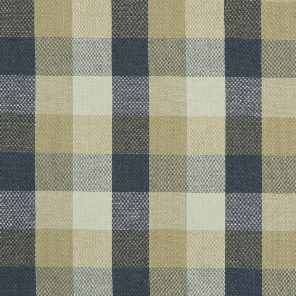 Austin Check Midnight by Clarke And Clarke Fabric Clarke And Clarke Fabric Austin Check MidnightFabric CLARKE & CLARKE CASTLE GARDEN LINEN - 100% Turkey </p><p>Repeat: H: 6.89, V: 7.68 53 - Fabric Carolina -