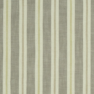 Sackville Stripe Citron/Natural by Clarke And Clarke Designer Fabric