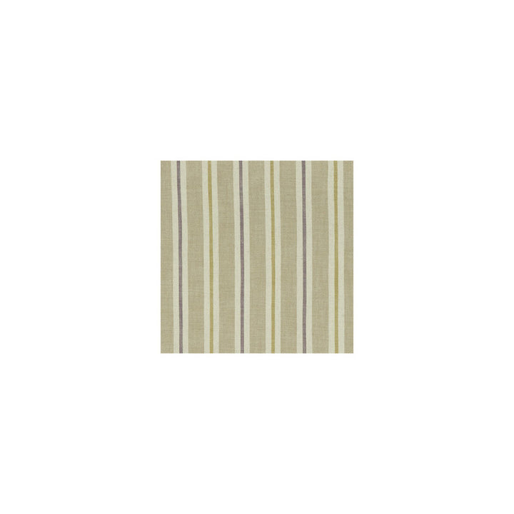 Sackville Stripe Heather/Linen by Clarke And Clarke Designer Fabric CLARKE & CLARKE CASTLE GARDEN VISCOSE - 80%;LINEN - 20% Turkey HEAVY Horizontal: 4.33 and Vertical: 0 54 - Swanky Fabrics -