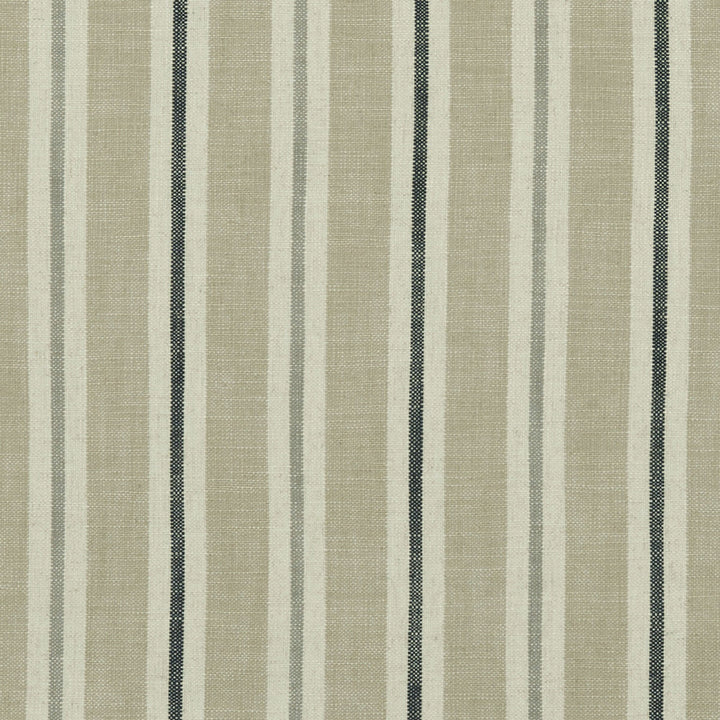 Sackville Stripe Natural by Clarke And Clarke Designer Fabric CLARKE & CLARKE CASTLE GARDEN VISCOSE - 80%;LINEN - 20% Turkey HEAVY Horizontal: 4.33 and Vertical: 0 54 - Swanky Fabrics -