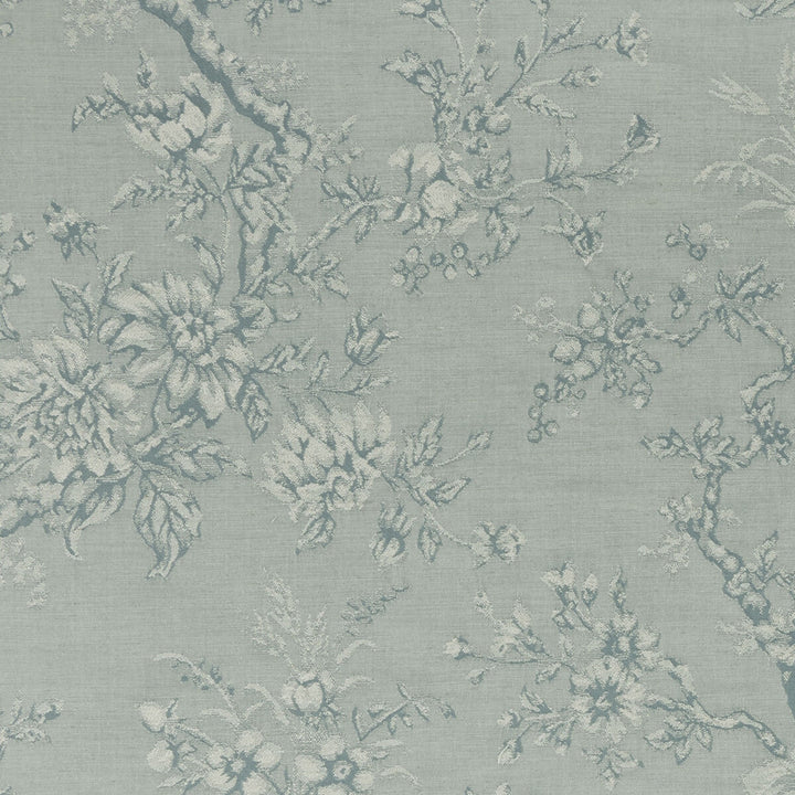 Simone Eau De Nil by Clarke And Clarke Designer Fabric CLARKE & CLARKE CASTLE GARDEN VISCOSE - 51%;COTTON - 36%;LINEN - 13% Turkey MEDIUM Horizontal: 27.56 and Vertical: 28.74 54 - Swanky Fabrics -