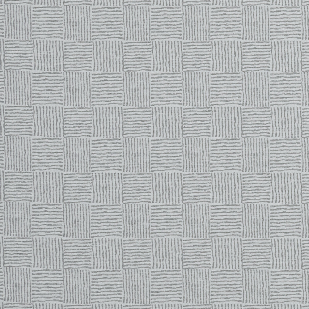 Bloc Silver by Clarke And Clarke Fabric Clarke And Clarke Fabric Bloc SilverFabric CLARKE & CLARKE ORGANICS POLYESTER - 72%;COTTON - 28% India </p><p>Repeat: H: 3.39, V: 3.58 54 - Fabric Carolina -