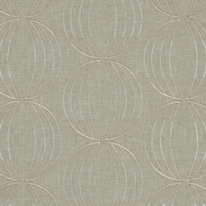 Carraway Linen by Clarke And Clarke Designer Fabric CLARKE & CLARKE LUSSO POLYESTER - 52%;COTTON - 48% India Horizontal: 12.68 and Vertical: 6.3 54 - Swanky Fabrics -