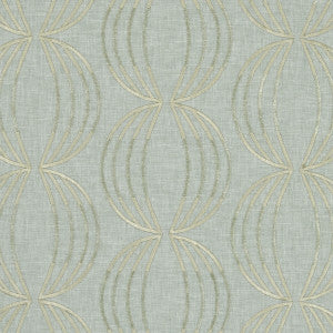 Carraway Mineral by Clarke And Clarke Designer Fabric