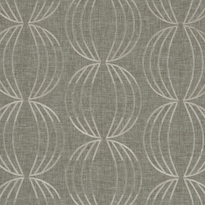 Carraway Mocha by Clarke And Clarke Designer Fabric CLARKE & CLARKE LUSSO POLYESTER - 52%;COTTON - 48% India - Horizontal: 12.68 and Vertical: 6.3 54 - Swanky Fabrics -