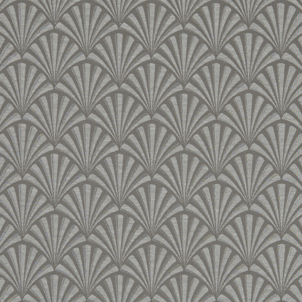 Chrysler Charcoal by Clarke And Clarke Designer Fabric CLARKE & CLARKE LUSSO POLYESTER - 74%;COTTON - 26% India Horizontal: 3.125 and Vertical: 3.125 54 - Swanky Fabrics -