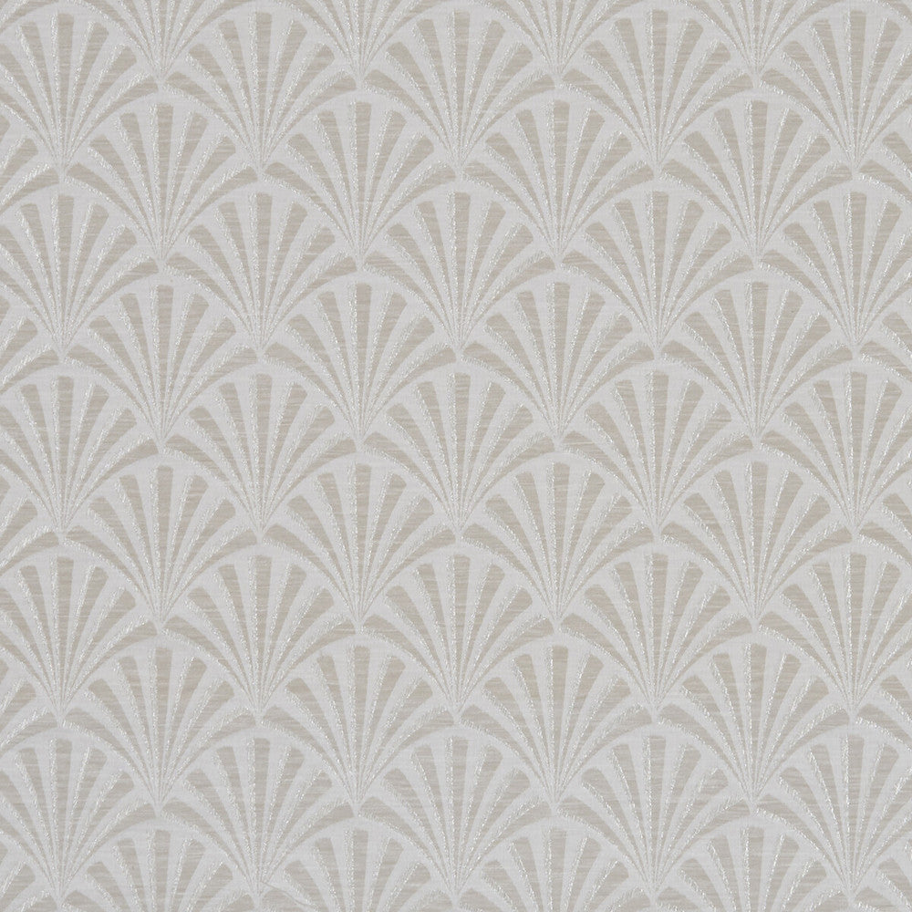 Chrysler Ivory by Clarke And Clarke Designer Fabric CLARKE & CLARKE LUSSO POLYESTER - 74%;COTTON - 26% India - Horizontal: 3.125 and Vertical: 3.125 54 - Swanky Fabrics -