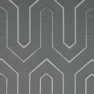 Gatsby Charcoal by Clarke And Clarke Designer Fabric
