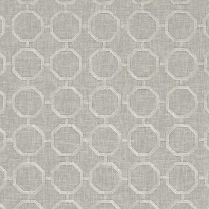 Glamour Pebble by Clarke And Clarke Designer Fabric CLARKE & CLARKE LUSSO POLYESTER - 52%;COTTON - 48% India Horizontal: 2.56 and Vertical: 2.56 54 - Swanky Fabrics -